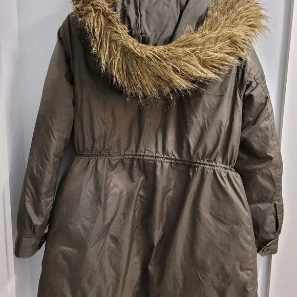 Banana Republic Women's WinterJacket, Army Green, Petite Small - Great Condition - Picture 3 of 10